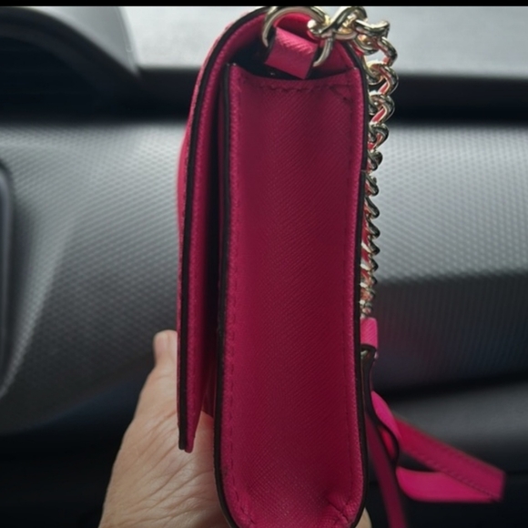 NWOT Kate Spade New York Hot Pink Crossbody - Picture 3 of 6